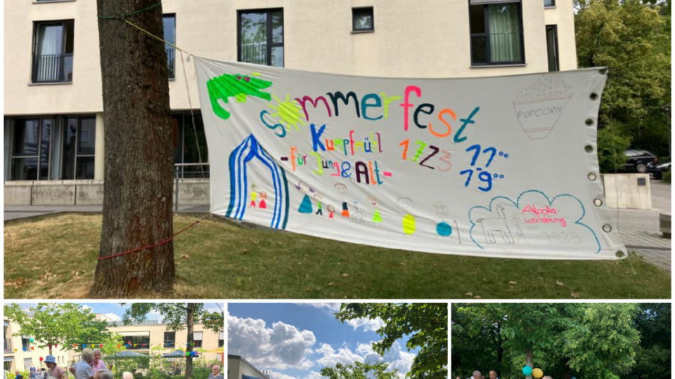 Sommerfest mit dem Familienzentrum Kumpfmühl